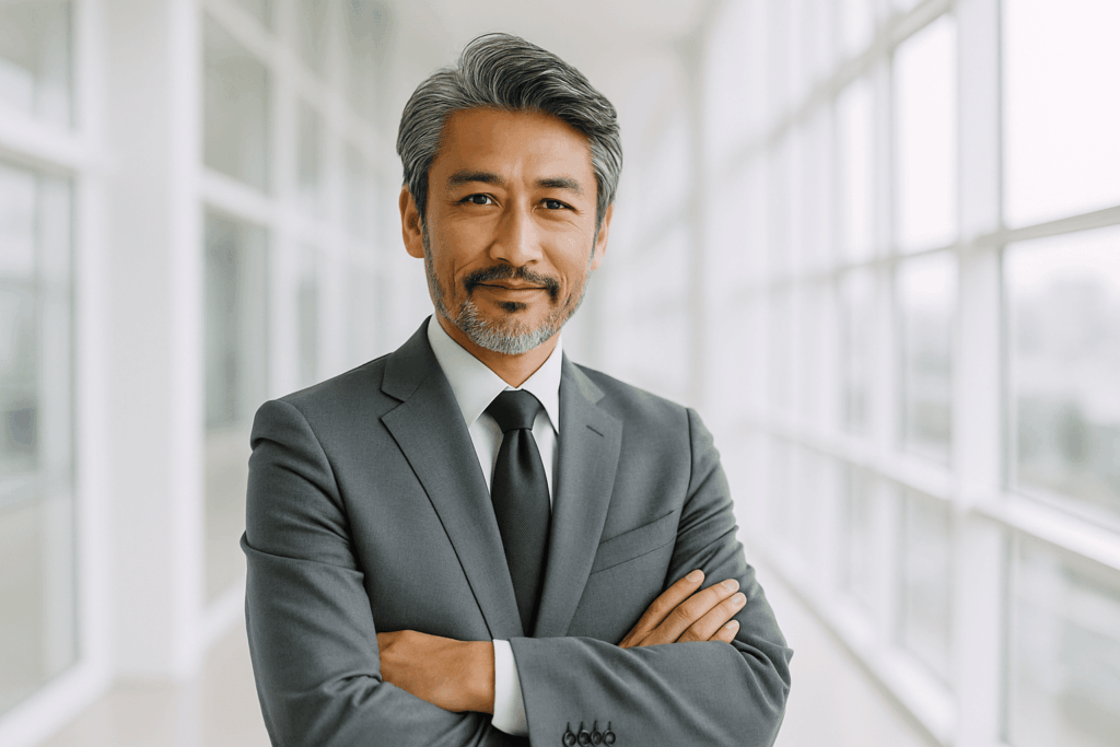 ダンディーで有能な経営者