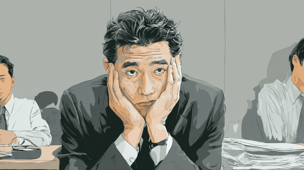 そんなはずじゃなかったはずと悩む40代ビジネスマン